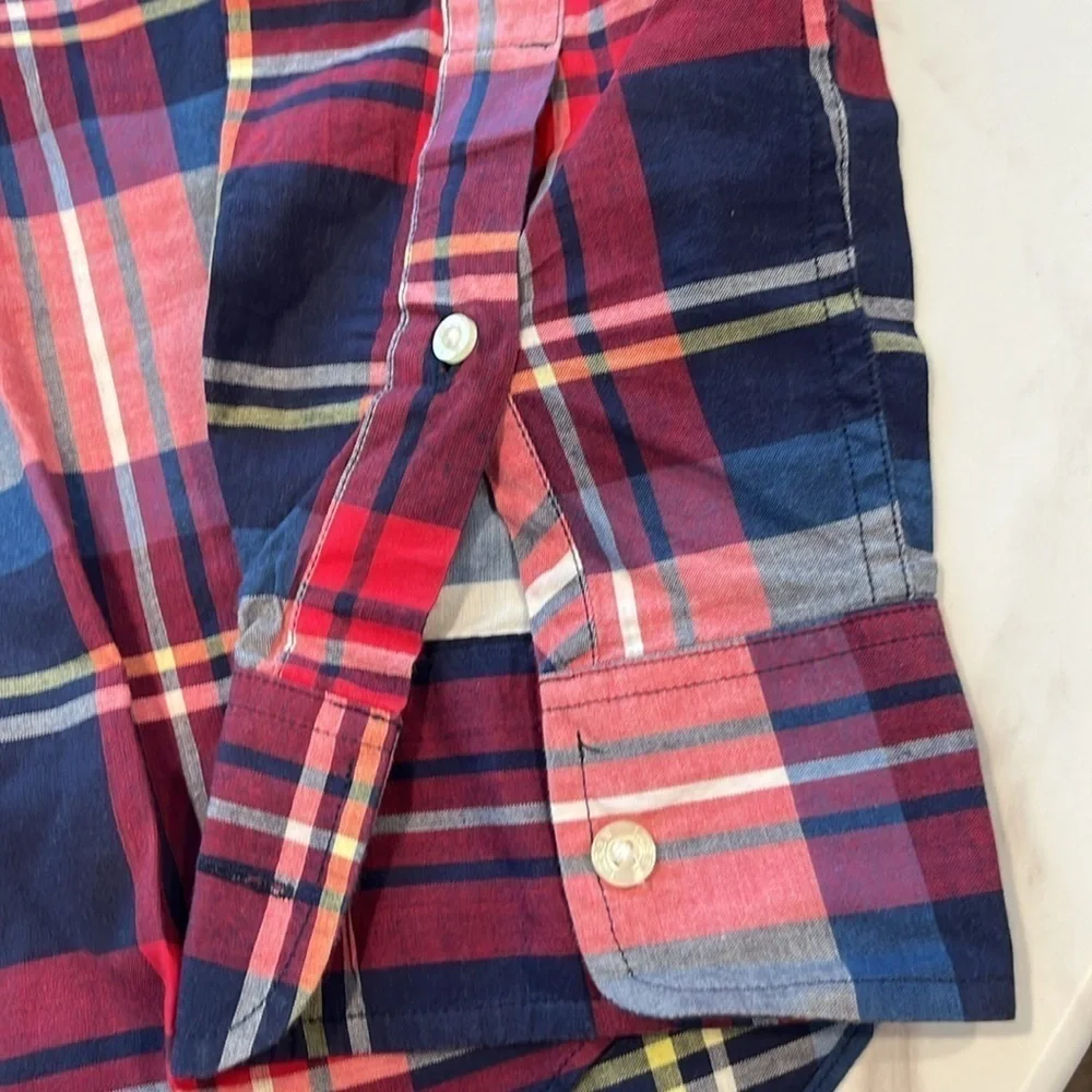 Tailored by Jcrew Summer Plaid Shirt - Picture 3 of 7